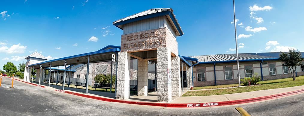Exterior of Red Rock Elementary School